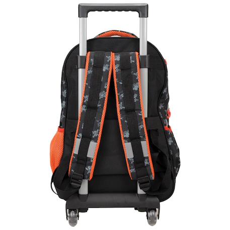 Sac à dos trolley à roulettes one piece 46 cm – 2 roues et anses extensibles one piece Noir 2 - vertbaudet enfant 