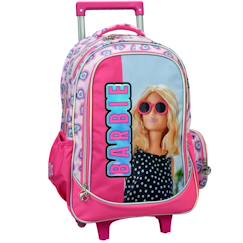 Sac à dos à roulettes 46 cm - imprimé barbie - licence officielle  - vertbaudet enfant