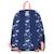 Sac à dos primaire/collège harry potter hogwarts 42 cm Bleu foncé+Noir / kaki / gris 3 - vertbaudet enfant 