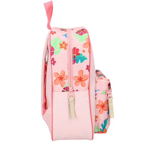 Sac à dos fille vaiana polyester imprimé disney Rose 3 - vertbaudet enfant 