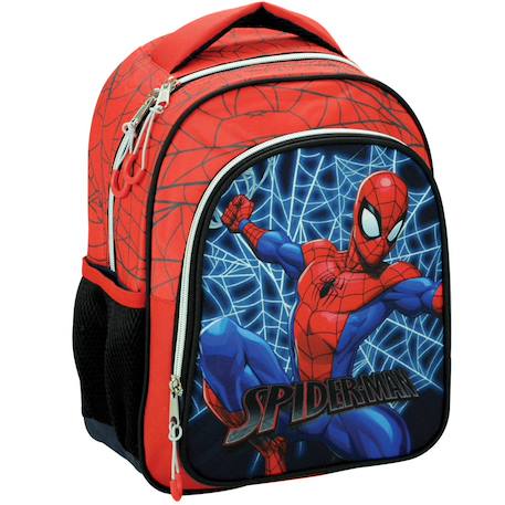 Garçon-Accessoires-Cartable, trousse-Sac à dos maternelle spider-man imprimé gim en tissu résistant