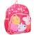 Sac à dos maternelle peppa pig oink 29 cm zips poches filet - my little pony Multicolore 1 - vertbaudet enfant 