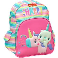 Sac à dos préscolaire 3d licorne en polyester fisher-price  - vertbaudet enfant
