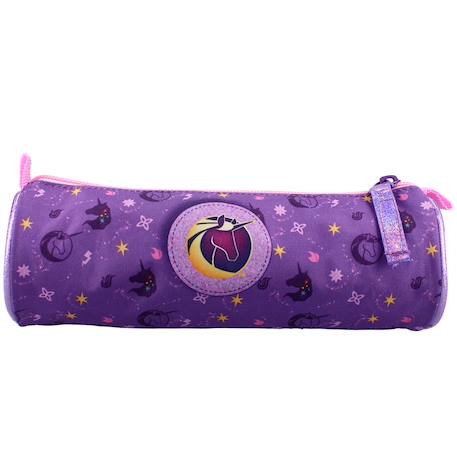 Trousse ronde lécole des licornes - 20 cm Multicolore 2 - vertbaudet enfant 