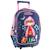 Sac à dos à roulettes hello rain must 45 cm trolley Multicolore 1 - vertbaudet enfant 