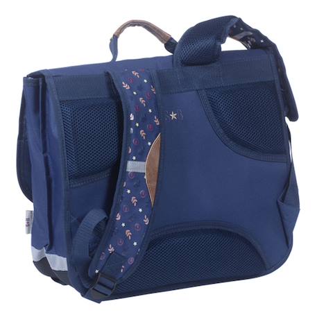 Stalla bianca - cartable 38 cm fille - allure bleu - 2 compartiments Bleu 2 - vertbaudet enfant 