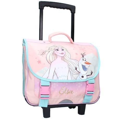 Cartable à roulettes fille la reine des neiges 2 – it’s all magic 38 cm Multicolore 1 - vertbaudet enfant 