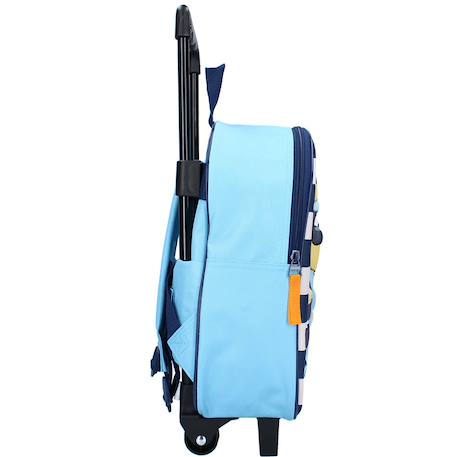 Sac à dos à roulettes bluey 32 cm maternelle 1 compartiment zippé bluey Bleu / bleu / ciel / bleu 2 - vertbaudet enfant 