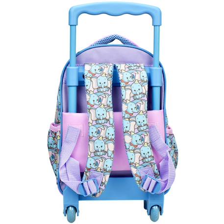 Sac à dos à roulettes maternelle fille - motif dumbo - be different Multicolore 3 - vertbaudet enfant 