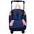 Sac à dos à roulettes fille la reine des neiges elsa 3d – 32 cm Bleu marine 3 - vertbaudet enfant 