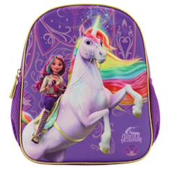 Sac à dos maternelle 3d licorne unicorn academy  - vertbaudet enfant