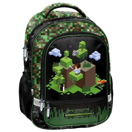 Garçon-Sac à dos garçon gaming imprimé pixel synthétique