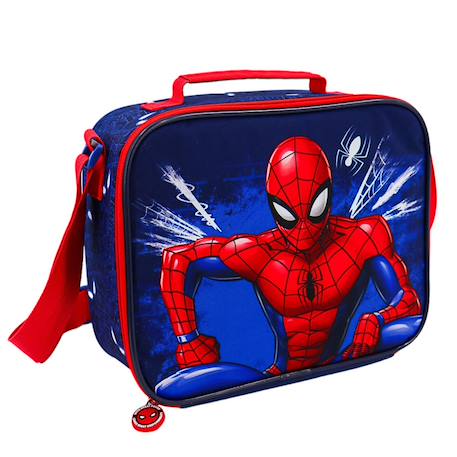 Sac goûter spiderman 25 cm isotherme Multicolore 1 - vertbaudet enfant 