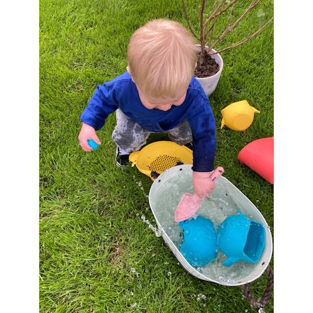 Pelle à main en forme de poisson Anthracite grey+Duck egg blue+Dusty rose+Mint+Petrol blue+Sage green 13 - vertbaudet enfant 
