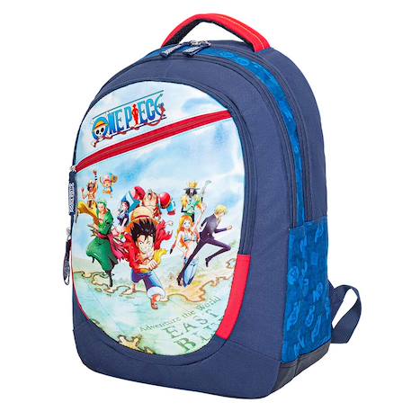 Garçon-Accessoires-Cartable, trousse-Sac à dos one piece 3 compartiments 1 poche avant 23 l - la plume dorée