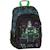 Sac à dos minecraft zombie 42 cm – 2 compartiments zippés Noir / violet / clair / noir 1 - vertbaudet enfant 