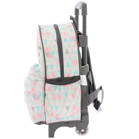 Sac à dos à roulettes maternelle fille - disney dumbo fly - compact Multicolore 2 - vertbaudet enfant 