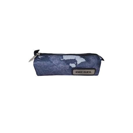 Trousse garçon ovale en tissu imperméable avec logo diesel Bleu marine 2 - vertbaudet enfant 