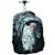 Sac à dos garçon avec roulettes no fear tigre 48 cm - trolley scolaire 2 compartiments Noir / blanc / gris 1 - vertbaudet enfant 