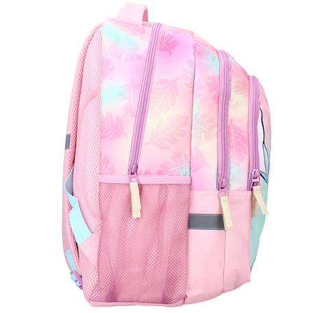 Sac à dos mini lilo & stitch 2 compartiments zippés 44x33x24 cm Multicolore 2 - vertbaudet enfant 