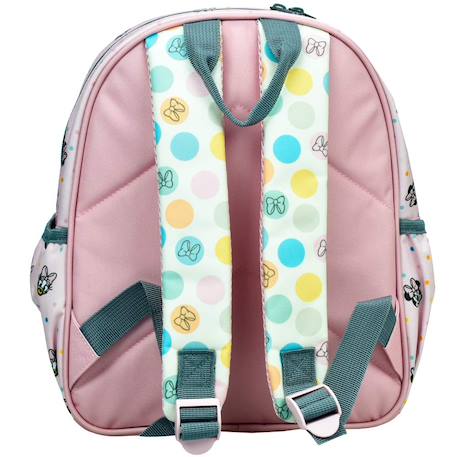Sac à dos maternelle polyester à pois minnie daisy friends Rose 3 - vertbaudet enfant 