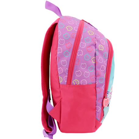 Sac à dos enfant fille gabby et la maison magique ambiance disco 38 cm Blanc / rose / foncé 2 - vertbaudet enfant 