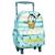 Sac à roulettes maternelle donald et mickey 30 cm - trolley scolaire enfant Bleu / jaune / blanc 1 - vertbaudet enfant 