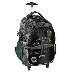 Sac à dos à roulettes air force flying academy 48 cm - cartable trolley  - vertbaudet enfant