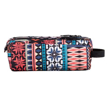 Trousse fille rectangulaire 2 compartiments rip curl multico 21 cm Multicolore 3 - vertbaudet enfant 