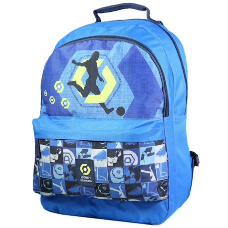 Sac à dos scolaire garçon football ligue 1 licence officielle 43 cm  - vertbaudet enfant