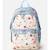 Sac à dos scolaire double dome rip curl 2 poches zippées 42 cm Blanc / rose / clair / gris 2 - vertbaudet enfant 