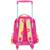 Sac à dos à roulettes maternelle fille - chiot lovely - trolley compact pratique Multicolore 2 - vertbaudet enfant 