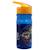 Gourde à paille pat patrouille 500 ml avec clapet Bleu / orange / clair 1 - vertbaudet enfant 