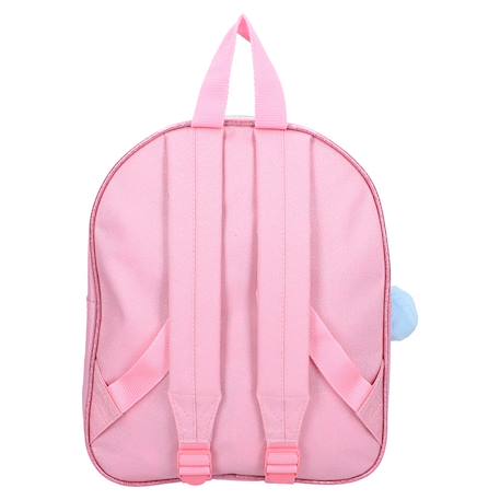 Sac à dos enfant na! Na! Na! Surprise 31 cm avec pompon Blanc / rose / foncé / blanc 4 - vertbaudet enfant 