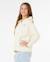 Sweat à capuche zippé lay day relaxed fille Bone 2 - vertbaudet enfant 