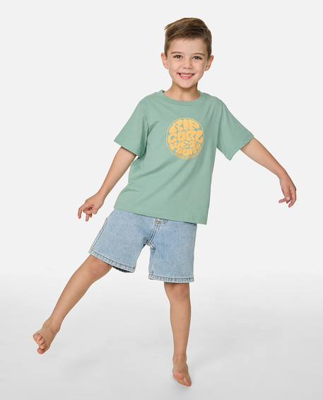 T-shirt à manches courtes wettie passage icon enfant Aloe 3 - vertbaudet enfant 