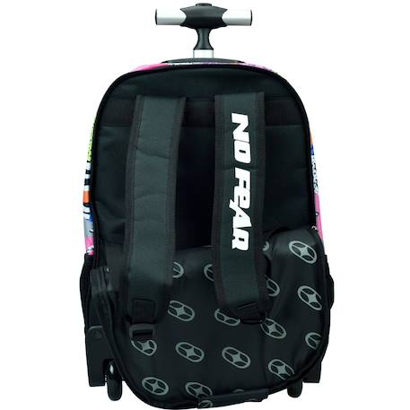 Sac à dos à roulettes fille - motif savane Multicolore 4 - vertbaudet enfant 
