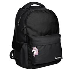 Sac à dos scolaire fille licorne be uniq 2 compartiments 41 cm  - vertbaudet enfant