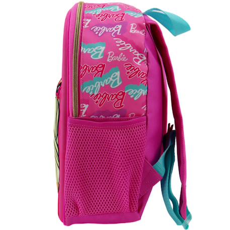Sac à dos maternelle 3d barbie personnages et coeurs 32 cm Rose 4 - vertbaudet enfant 