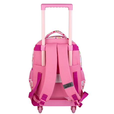 Sac à dos à roulettes fille - disney princesses - trolley enfant Multicolore 2 - vertbaudet enfant 