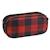 Trousse garçon rectangulaire motif damier toile Noir / rouge 1 - vertbaudet enfant 