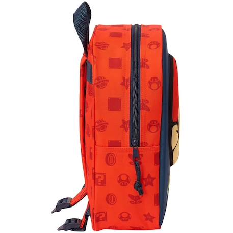 Sac à dos safta super mario 3d moulé en tissu synthétique Blanc / bleu / bleu 2 - vertbaudet enfant 