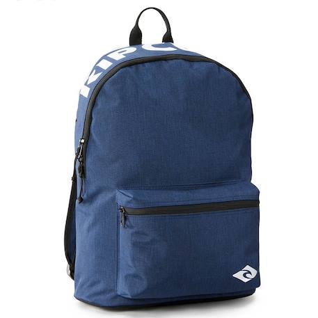 Sac à dos garçon rip curl dome pro - forme borne 44 cm - qualité premium Bleu marine+Gris+Noir / bordeaux 1 - vertbaudet enfant 