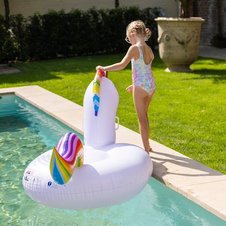 Bouée licorne pour la plage ou la piscine White 4 - vertbaudet enfant 