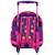 Sac à dos à roulettes maternelle fille - disney asha wish - compact Multicolore 2 - vertbaudet enfant 