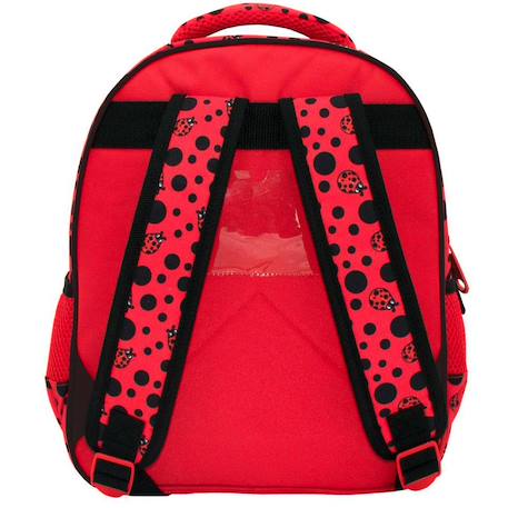 Sac à dos fille cmp imprimé coccinelle panneau avant moulé Jaune 2 - vertbaudet enfant 