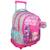 Sac à dos à roulettes my melody 45 cm trolley - hello kitty Multicolore 1 - vertbaudet enfant 