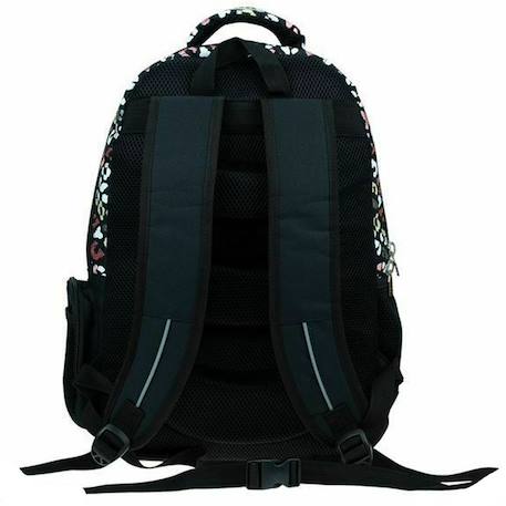Cartable fille licorne back me up textile à paillettes Noir / multicolore / bleu 3 - vertbaudet enfant 