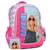 Sac à dos fille barbie en tissu synthétique brillant à motif cœur Rose 1 - vertbaudet enfant 