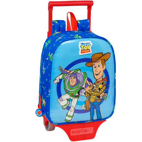 Sac à dos à roulettes maternelle toy story 28 cm trolley haut de gamme Multicolore 1 - vertbaudet enfant 